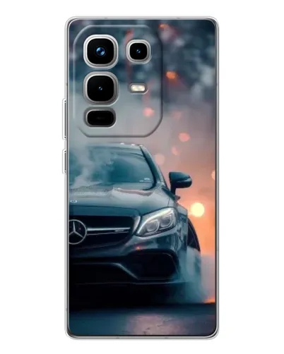 Чохол для Infinix Note 50 з картинкою «Mercedes — нічне місто» Чохол для Infinix Note 50 з картинкою «Mercedes — нічне місто»