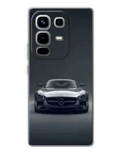 Чохол для Infinix Note 50 з картинкою «Mercedes на чорному»