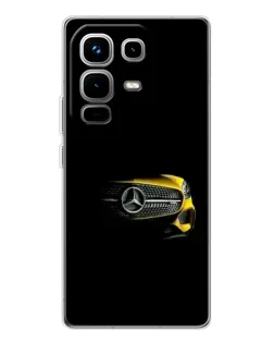 Чохол для Infinix Note 50 з картинкою «Mercedes — ретро стиль»