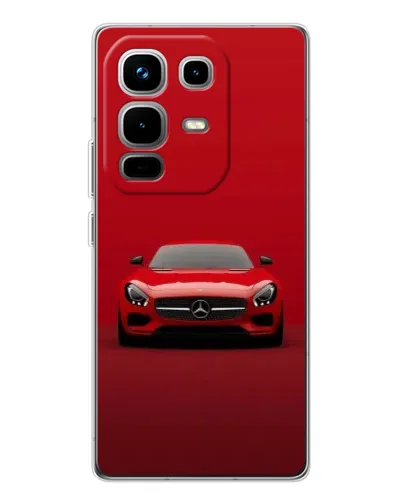 Чохол для Infinix Note 50 з картинкою «Червоний Mercedes AMG» Чохол для Infinix Note 50 з картинкою «Червоний Mercedes AMG»