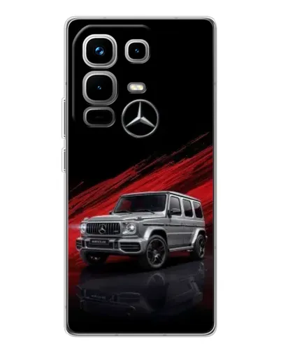 Чохол для Infinix Note 50 з картинкою «Mercedes G-Class червоний» Чохол для Infinix Note 50 з картинкою «Mercedes G-Class червоний»