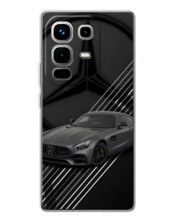 Чохол для Infinix Note 50 з картинкою «Mercedes AMG — графіка»