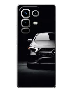 Чохол для Infinix Note 50 з картинкою «Світло фар Mercedes»