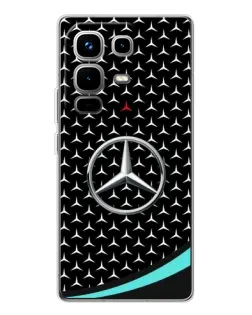 Чохол для Infinix Note 50 з картинкою «Mercedes — бірюзовий акцент»
