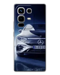 Чохол для Infinix Note 50 з картинкою «Mercedes EQ — майбутнє»