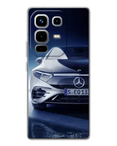 Чохол для Infinix Note 50 з картинкою «Mercedes EQ — майбутнє» Чохол для Infinix Note 50 з картинкою «Mercedes EQ — майбутнє»