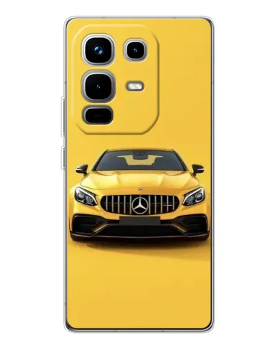 Чохол для Infinix Note 50 з картинкою «Жовтий Mercedes GT» Чохол для Infinix Note 50 з картинкою «Жовтий Mercedes GT»