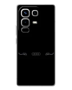 Чохол для Infinix Note 50 з картинкою «Audi — світловий підпис»