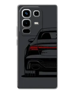 Чохол для Infinix Note 50 з картинкою «Задня частина Audi — арт»