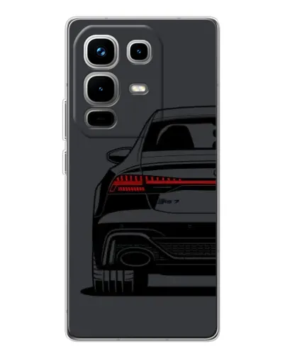 Чохол для Infinix Note 50 з картинкою «Задня частина Audi — арт»