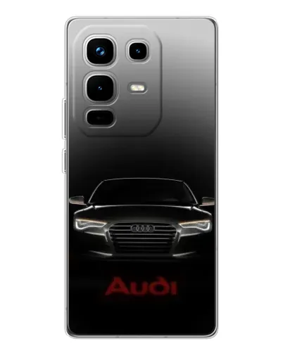 Чохол для Infinix Note 50 з картинкою «Audi — градієнтний контур»