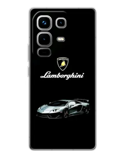 Чохол для Infinix Note 50 з картинкою «Логотип Lamborghini класика»