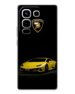 Чохол для Infinix Note 50 з картинкою «Lamborghini жовтий акцент» Чохол для Infinix Note 50 з картинкою «Lamborghini жовтий акцент»