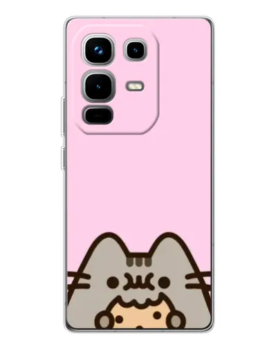 Чехол для Infinix Note 50 с картинкой «Pusheen и печенье» Чехол для Infinix Note 50 с картинкой «Pusheen и печенье»