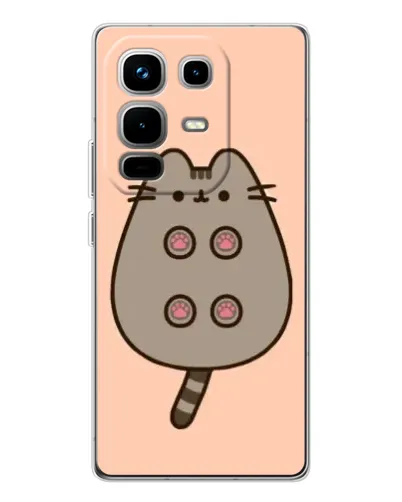 Чехол для Infinix Note 50 с картинкой «Пушин пузиком кверху» Чехол для Infinix Note 50 с картинкой «Пушин пузиком кверху»