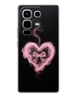 Чехол для Infinix Note 50 с картинкой «Дымчатое сердце»