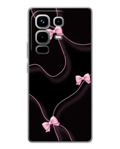Чехол для Infinix Note 50 с картинкой «Розовые ленты» Чехол для Infinix Note 50 с картинкой «Розовые ленты»