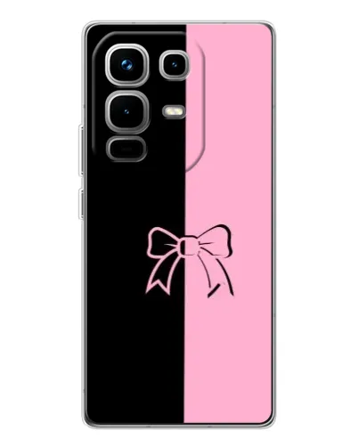Чехол для Infinix Note 50 с картинкой «Половинки банта» Чехол для Infinix Note 50 с картинкой «Половинки банта»