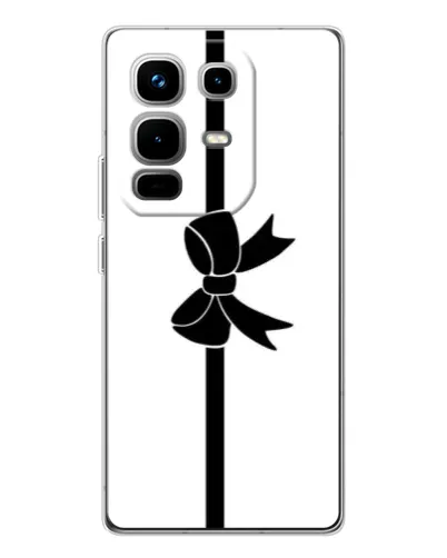 Чехол для Infinix Note 50 с картинкой «Вертикальный бант» Чехол для Infinix Note 50 с картинкой «Вертикальный бант»