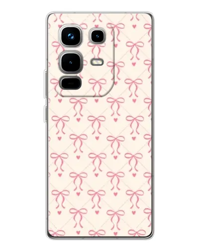 Чехол для Infinix Note 50 с картинкой «Розовые бантики Coquette» Чехол для Infinix Note 50 с картинкой «Розовые бантики Coquette»
