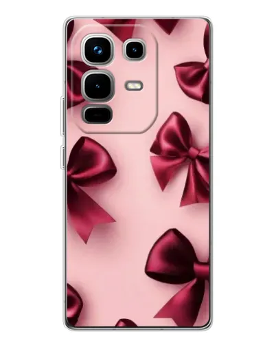 Чехол для Infinix Note 50 с картинкой «Бордовый атлас» Чехол для Infinix Note 50 с картинкой «Бордовый атлас»
