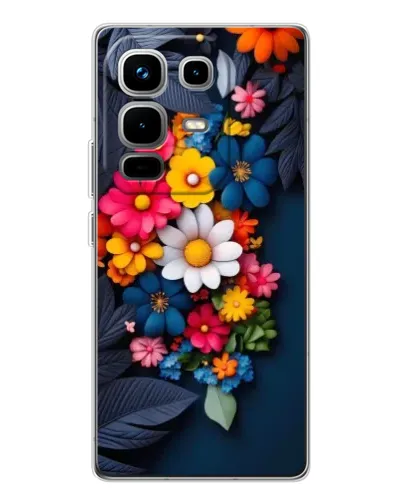 Чохол для Infinix Note 50 з картинкою «Квіткова феєрія» Чохол для Infinix Note 50 з картинкою «Квіткова феєрія»