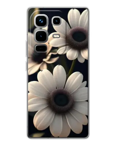Чохол для Infinix Note 50 з картинкою «Білі маргаритки макро» Чохол для Infinix Note 50 з картинкою «Білі маргаритки макро»