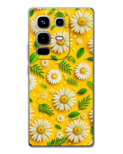 Чохол для Infinix Note 50 з картинкою «Ромашкове сонце»