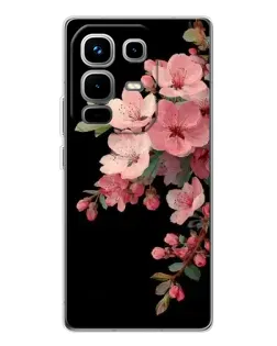 Чохол для Infinix Note 50 з картинкою «Рожева гілка сакури»