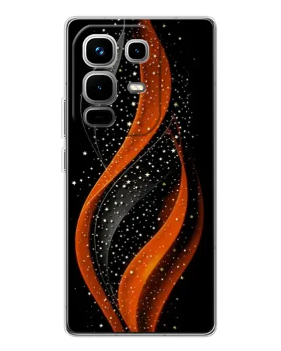 Чохол для Infinix Note 50 з картинкою «Вогняна зоряна хвиля» Чохол для Infinix Note 50 з картинкою «Вогняна зоряна хвиля»
