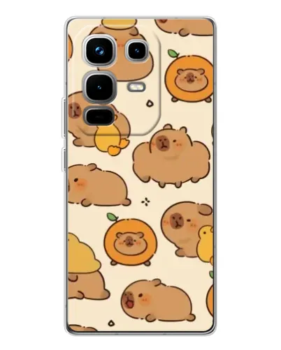Чохол для Infinix Note 50 з картинкою «Капібари з апельсинами» Чохол для Infinix Note 50 з картинкою «Капібари з апельсинами»