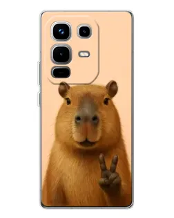 Чохол для Infinix Note 50 з картинкою «Капібара вікторія»