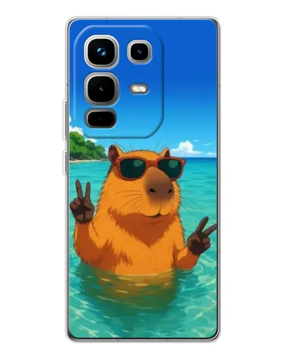 Чохол для Infinix Note 50 з картинкою «Морська капібара» Чохол для Infinix Note 50 з картинкою «Морська капібара»