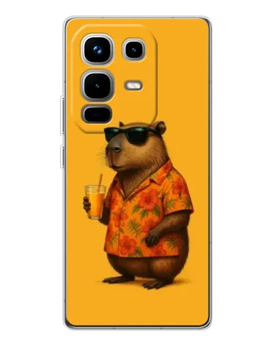Чохол для Infinix Note 50 з картинкою «Капібара на відпочинку» Чохол для Infinix Note 50 з картинкою «Капібара на відпочинку»