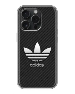 Чехол для Infinix Note 60 Pro с картинкой «Adidas Карбоновая текстура»