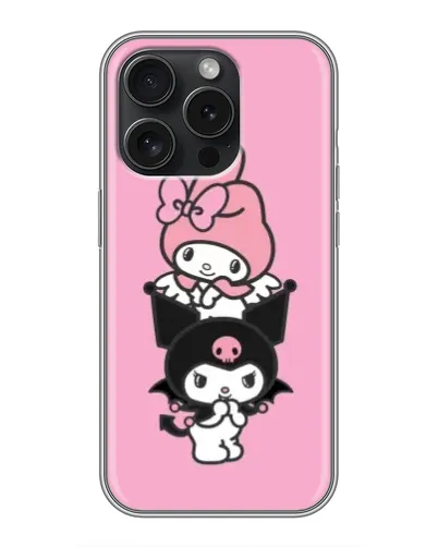 Чехол для Infinix Note 60 Pro с картинкой «My Melody и Kuromi» Чехол для Infinix Note 60 Pro с картинкой «My Melody и Kuromi»