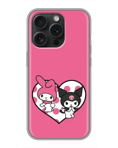 Чехол для Infinix Note 60 Pro с картинкой «Kuromi и My Melody» Чехол для Infinix Note 60 Pro с картинкой «Kuromi и My Melody»
