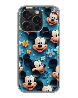 Чехол для Infinix Note 60 Pro с картинкой «Паттерн Микки и Минни»