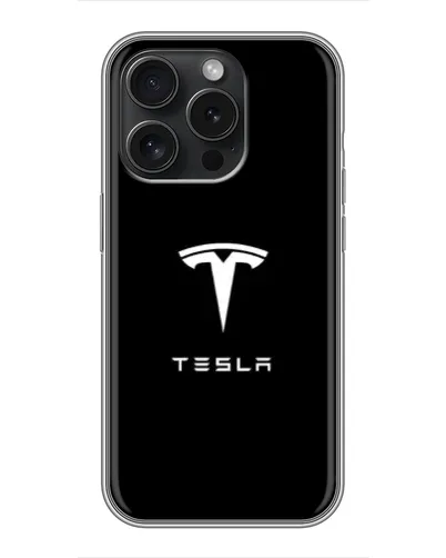 Чехол для Infinix Note 60 Pro с картинкой «Tesla White Logo» Чехол для Infinix Note 60 Pro с картинкой «Tesla White Logo»