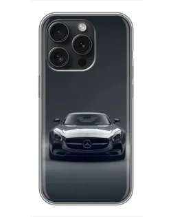 Чехол для Infinix Note 60 Pro с картинкой «Mercedes на черном»