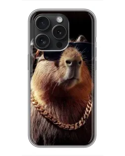 Чехол для Infinix Note 60 Pro с картинкой «Капибара золотая цепь» Чехол для Infinix Note 60 Pro с картинкой «Капибара золотая цепь»