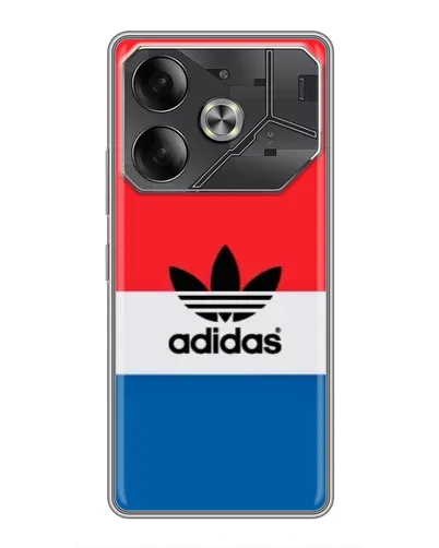 Чехол для Infinix Note 60 Ultra с картинкой «Ретро блоки Adidas» Чехол для Infinix Note 60 Ultra с картинкой «Ретро блоки Adidas»