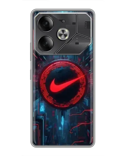 Чехол для Infinix Note 60 Ultra с картинкой «Техногенный стиль Nike» Чехол для Infinix Note 60 Ultra с картинкой «Техногенный стиль Nike»