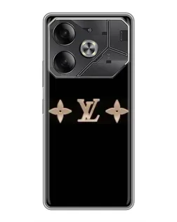 Чехол для Infinix Note 60 Ultra с картинкой «Louis Vuitton — минимализм»