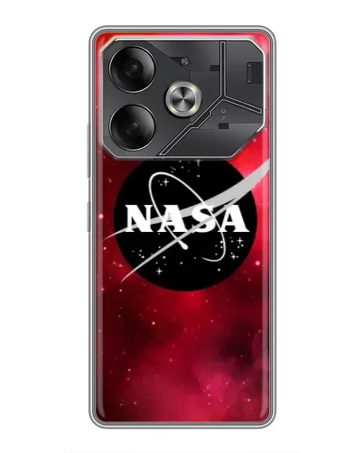 Чехол для Infinix Note 60 Ultra с картинкой «NASA — красная туманность» Чехол для Infinix Note 60 Ultra с картинкой «NASA — красная туманность»
