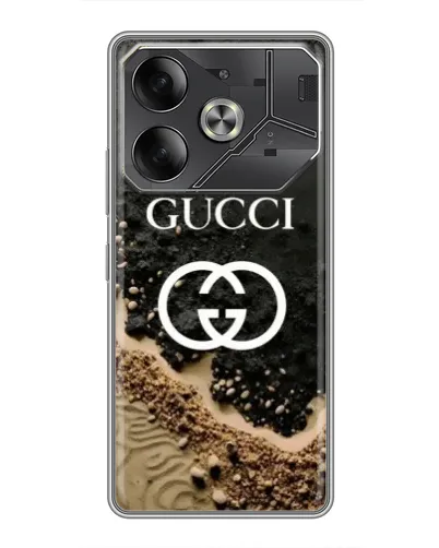 Чехол для Infinix Note 60 Ultra с картинкой «Gucci — песчаные дюны» Чехол для Infinix Note 60 Ultra с картинкой «Gucci — песчаные дюны»