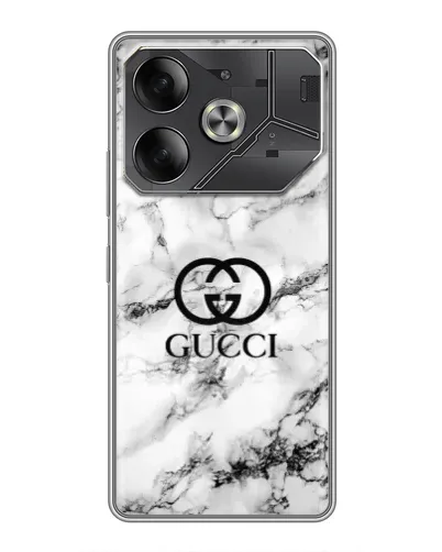 Чехол для Infinix Note 60 Ultra с картинкой «Gucci — мраморный шик» Чехол для Infinix Note 60 Ultra с картинкой «Gucci — мраморный шик»