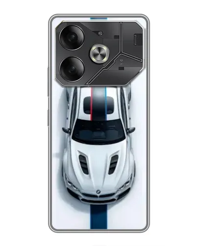 Чехол для Infinix Note 60 Ultra с картинкой «Вид сверху — BMW M» Чехол для Infinix Note 60 Ultra с картинкой «Вид сверху — BMW M»