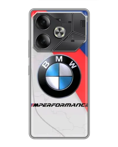 Чехол для Infinix Note 60 Ultra с картинкой «BMW Performance стиль» Чехол для Infinix Note 60 Ultra с картинкой «BMW Performance стиль»