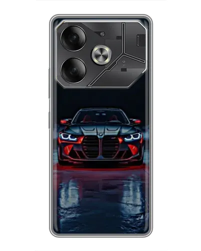 Чехол для Infinix Note 60 Ultra с картинкой «BMW на мокрой дороге» Чехол для Infinix Note 60 Ultra с картинкой «BMW на мокрой дороге»